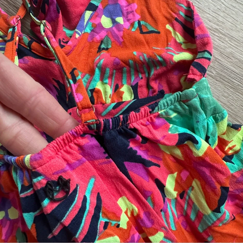 Maaji girls true love conquerer dress tropical floral 10 - Picture 8 of 8